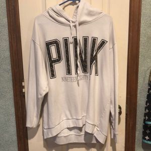 Pink hoodie